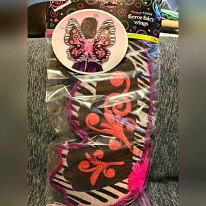 Fierce Fairy Wings- Color Multi- Halloween Costume- New- RRR Halloween Acc